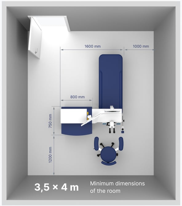 FEMTO VISUM - требования к помещению